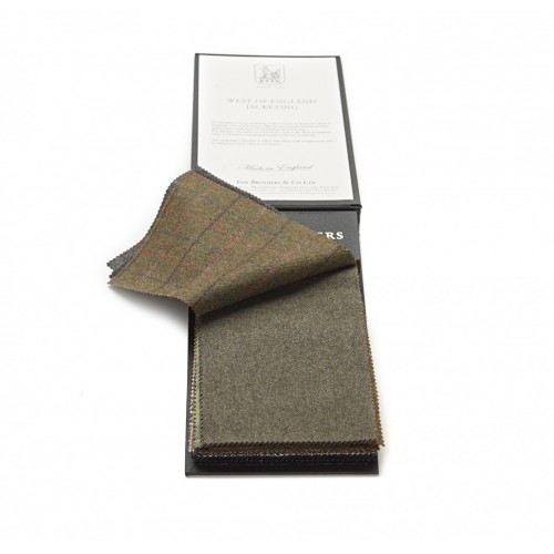 Fox Moss Herringbone Tweed Jacketing CODE: FS386 X0938/33